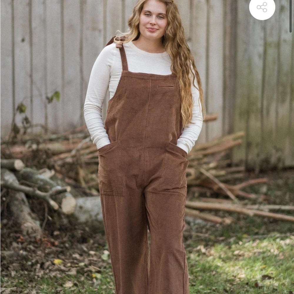 Neuflora Auburn Overalls Sz Medium